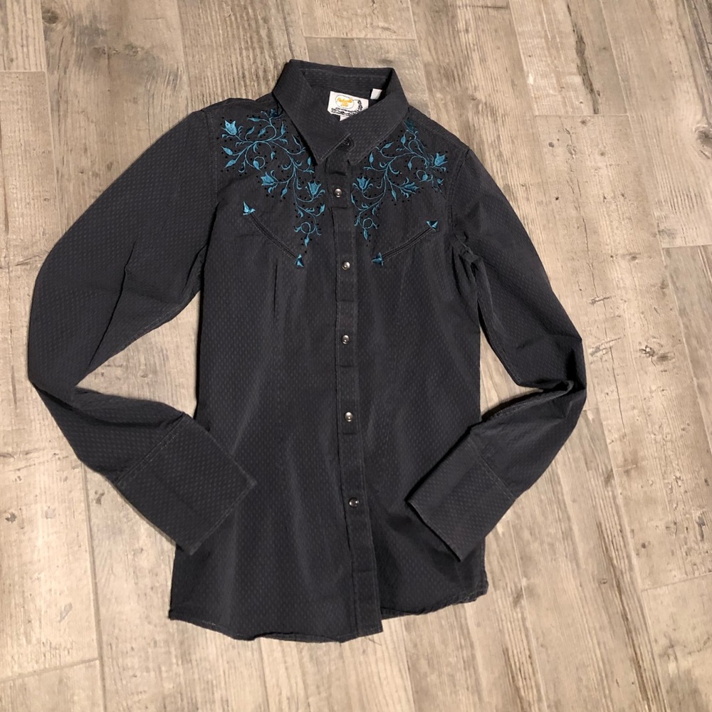 Western show shirt-girl’s